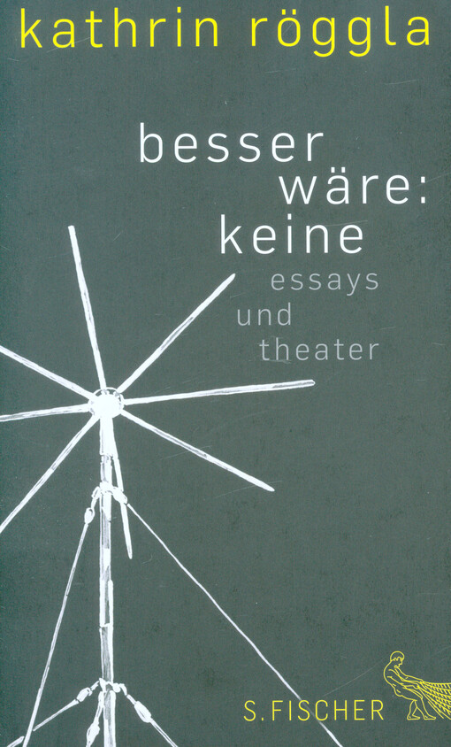 Besser wäre: keine : Essays und Theater