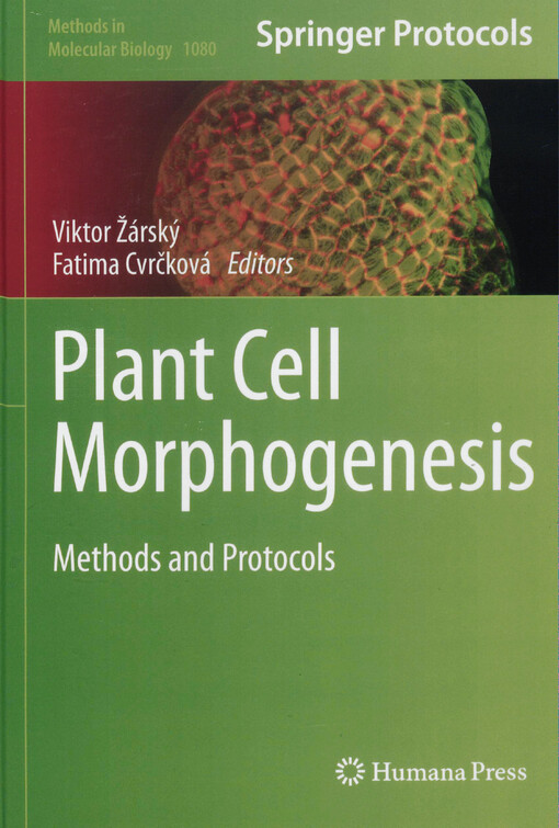 Plant cell morphogenesis :methods and protocols