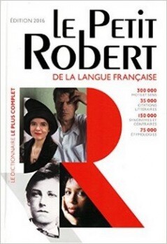 Le petit Robert 2016