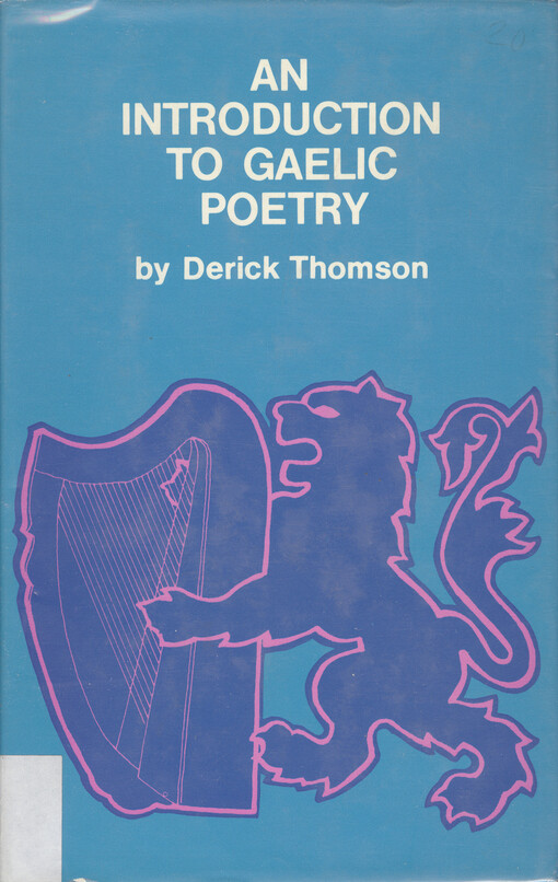 An introduction to Gaelic poetry