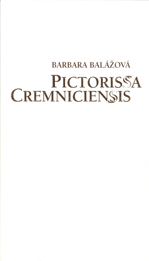 Pictorissa Cremniciensis