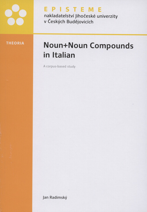 Noun+noun compounds in Italian : a corpus based study