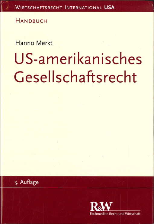 US-amerikanisches Gesellschaftsrecht