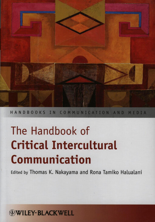 The handbook of critical intercultural communication