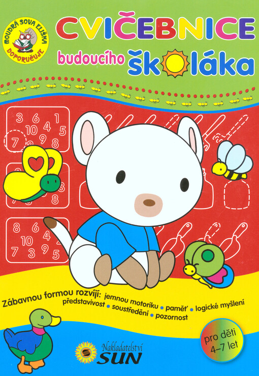 Cvičebnice budoucího školáka - zelená