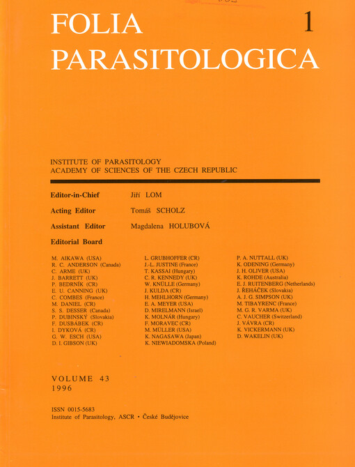 Folia parasitologica