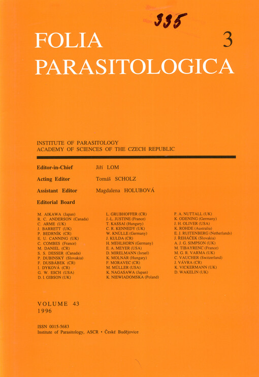 Folia parasitologica