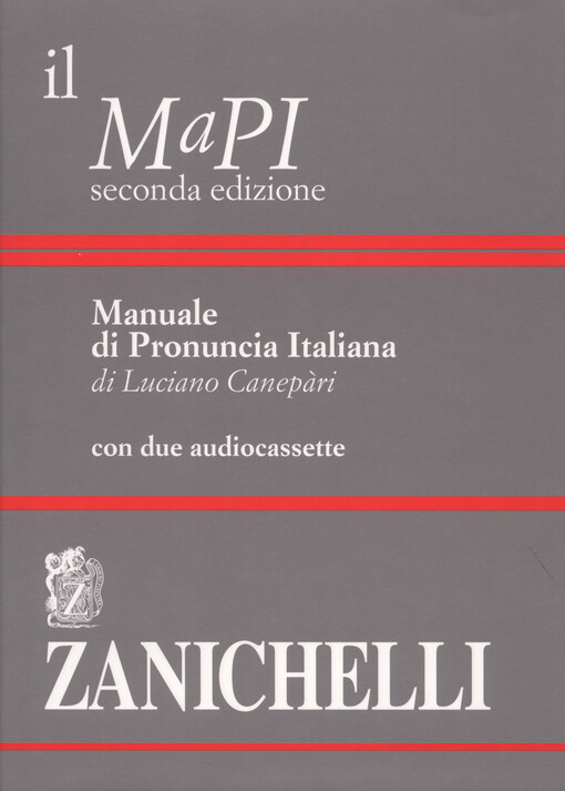 Il MaPI :manuale di Pronuncia Italiana