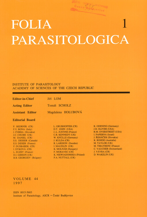 Folia parasitologica