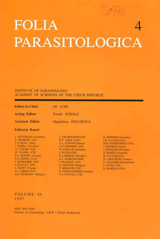 Folia parasitologica