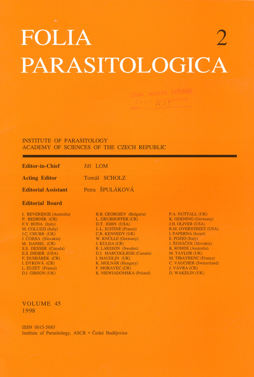 Folia parasitologica
