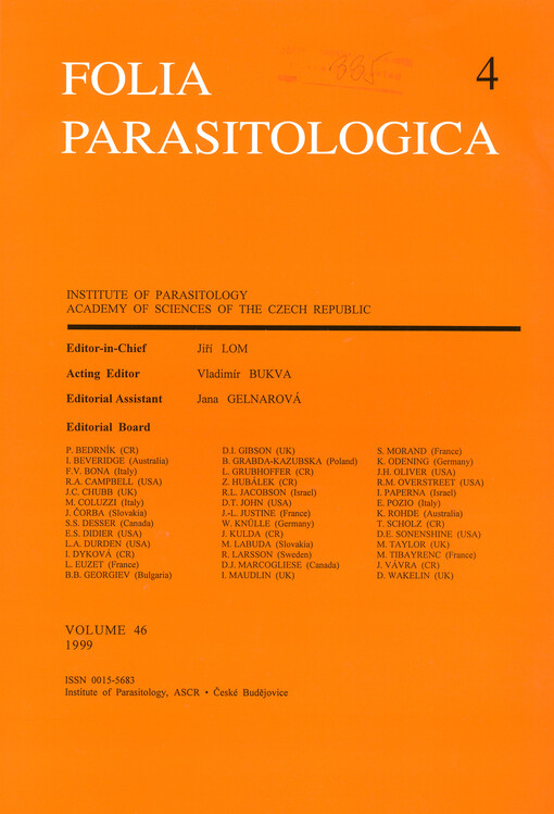 Folia parasitologica