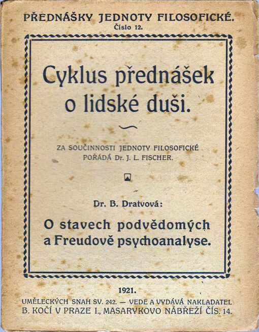 O stavech podvědomých a Freudově psychoanalyse