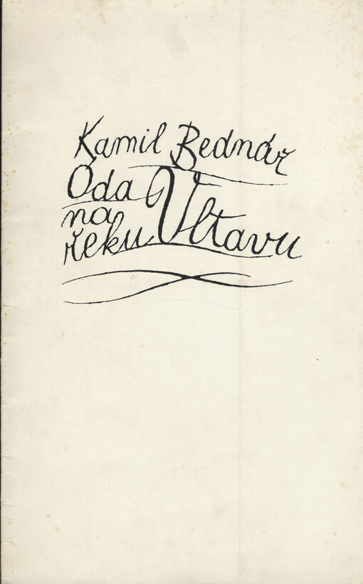 Óda na řeku Vltavu