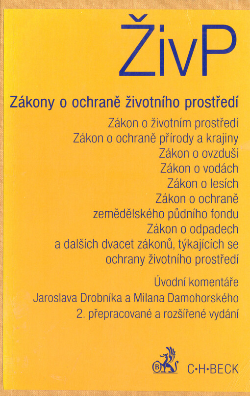 Zákony k ochraně životního prostředí a předpisy související