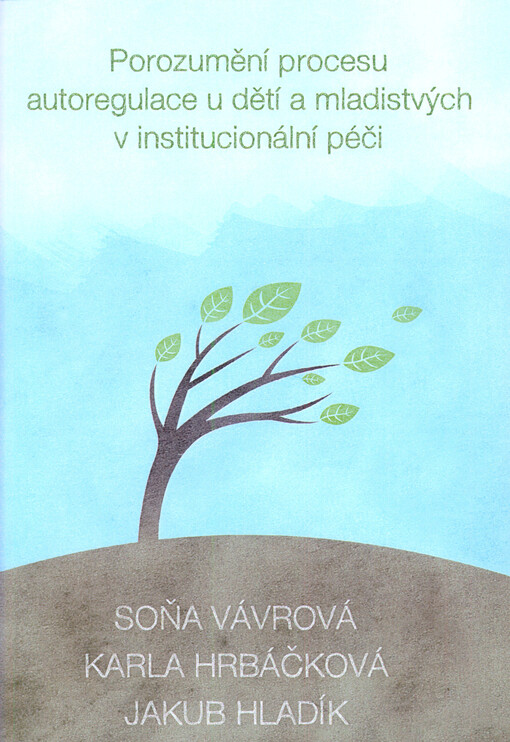 Porozumění procesu autoregulace u dětí a mladistvých v institucionální péči