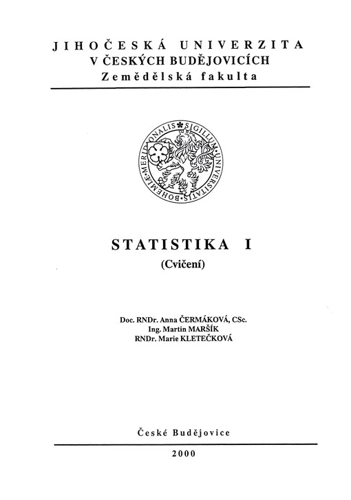 Statistika I : cvičení