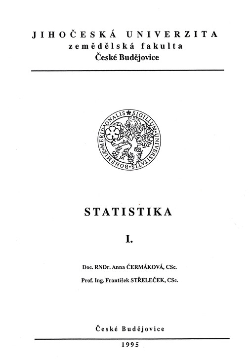 Statistika I