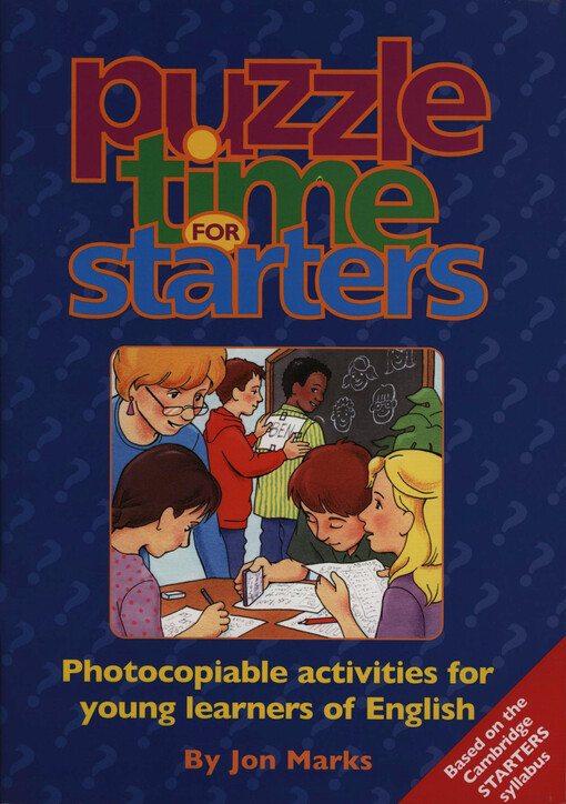 Puzzle time for starters : photocopiable activities for young learners of English