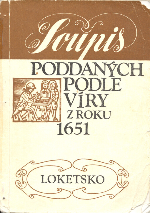 Soupis poddaných podle víry z roku 1651.Loketsko