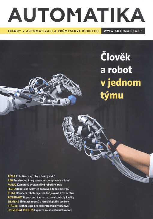 Automatika : trendy v automatizaci a průmyslové robotice