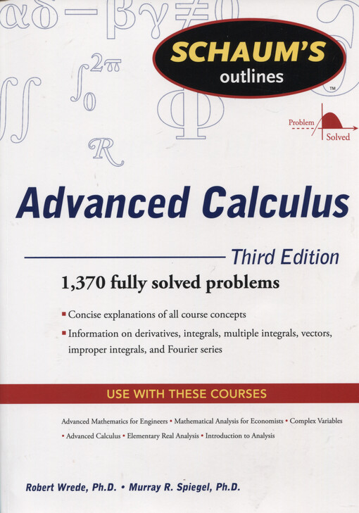 Advanced calculus