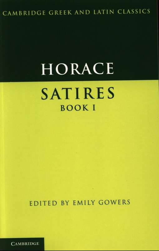 Satires. Book I
