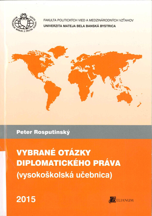Vybrané otázky diplomatického práva
