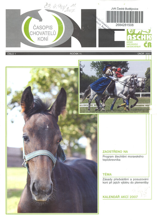 Koně : časopis chovatelů koní