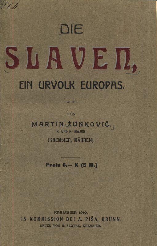 Die Slaven, ein Urvolk Europas