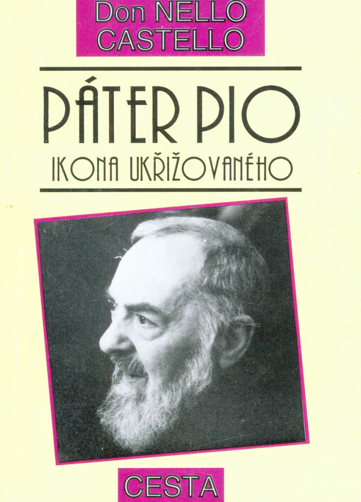 Páter Pio - Ikona ukřižovaného