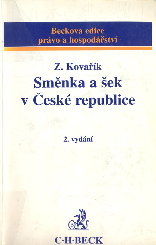 Směnka a šek v České republice