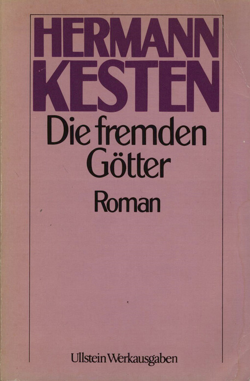 Die fremden Götter : Roman