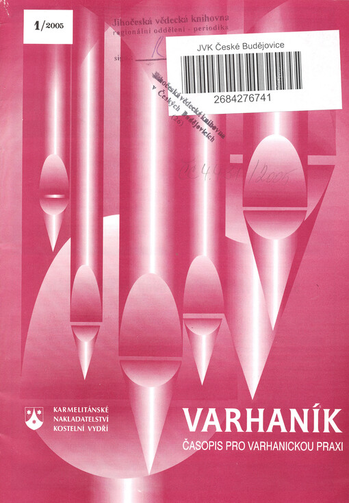 Varhaník : časopis pro varhanickou praxi