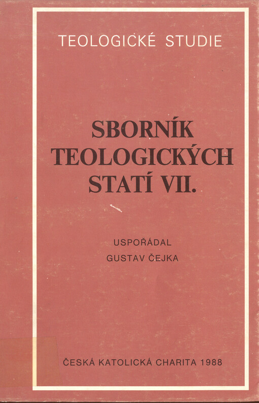 Sborník teologických statí. VII.