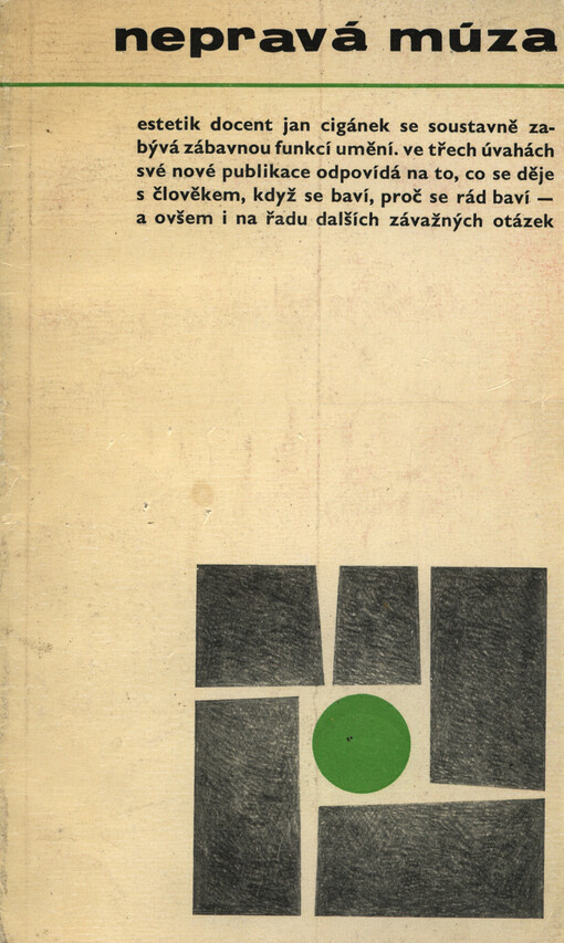 Nepravá múza :tři úvahy o zábavné literatuře