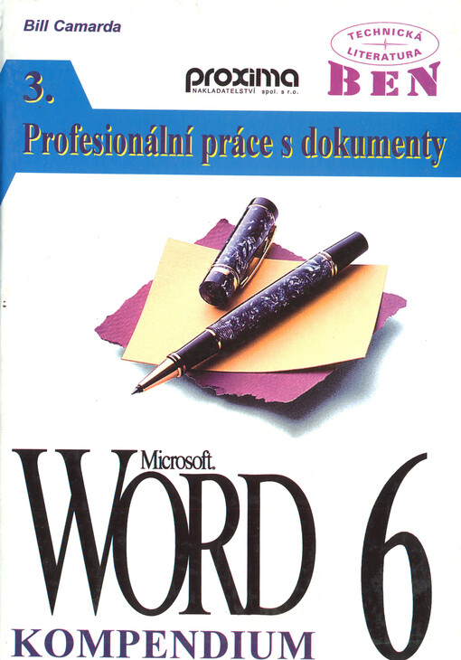 WORD 6.[3.],Profesionální práce s dokumenty