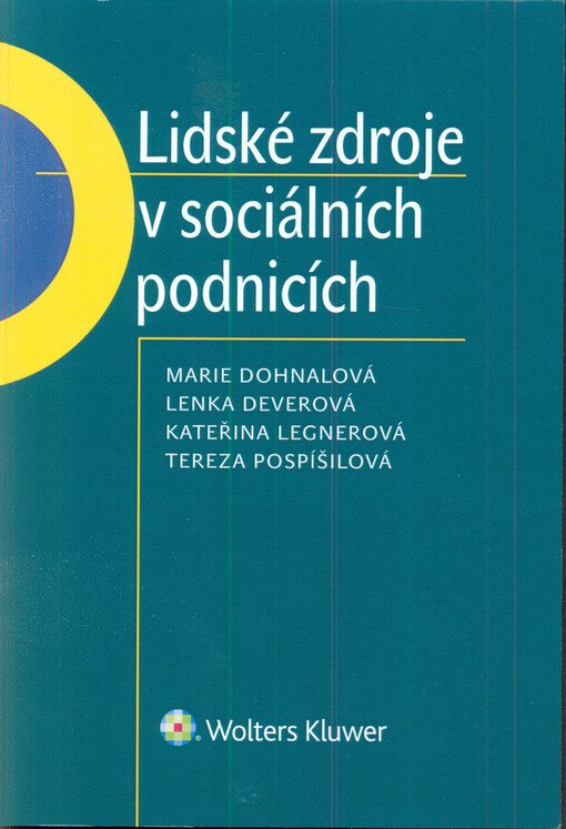 Lidské zdroje v sociálních podnicích
