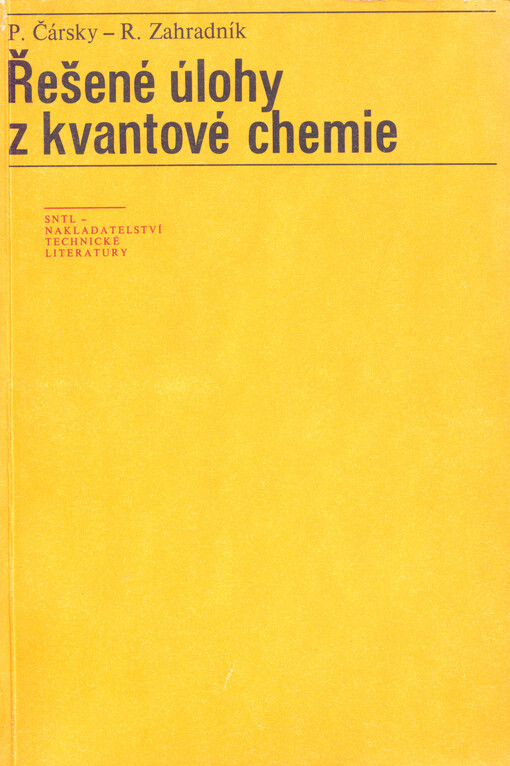 Řešené úlohy z kvantové chemie