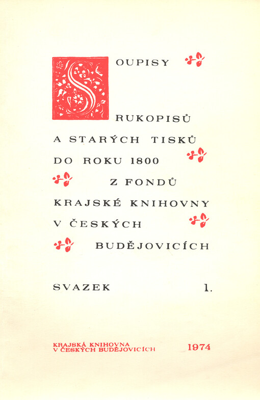 Rukopisy biskupské knihovny v Českých Budějovicích