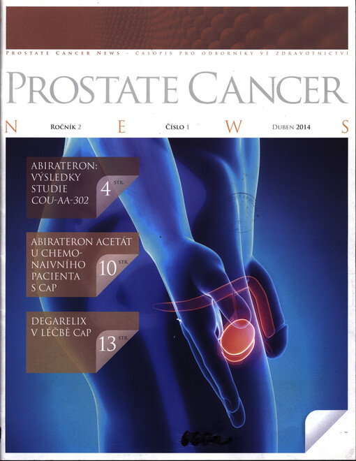 Prostate cancer news : časopis pro odborníky ve zdravotnictví