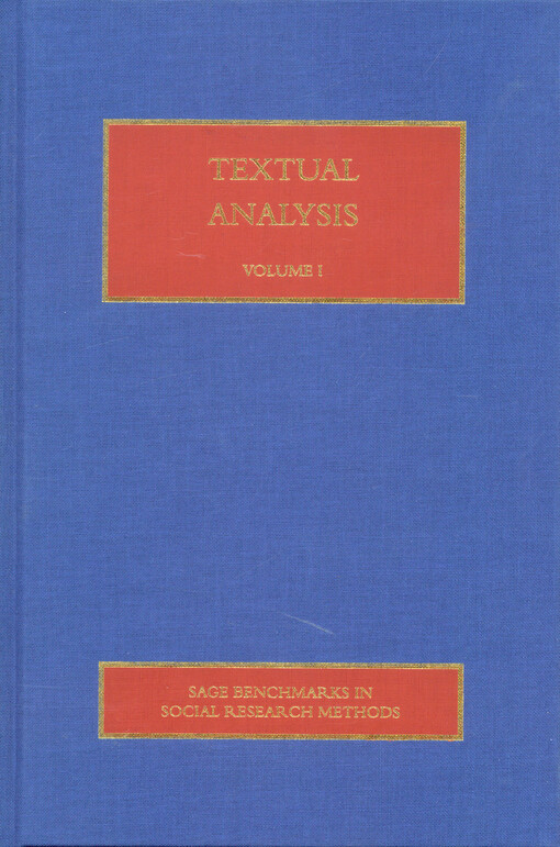 Textual analysis.Volume III
