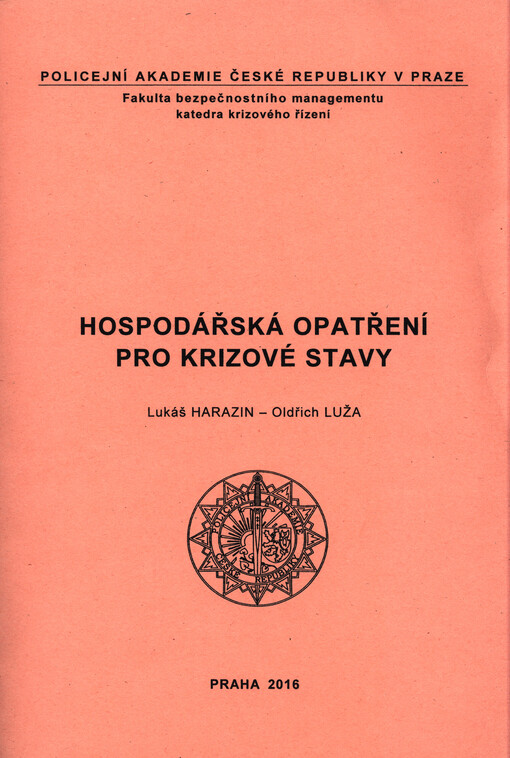 Hospodářská opatření pro krizové stavy