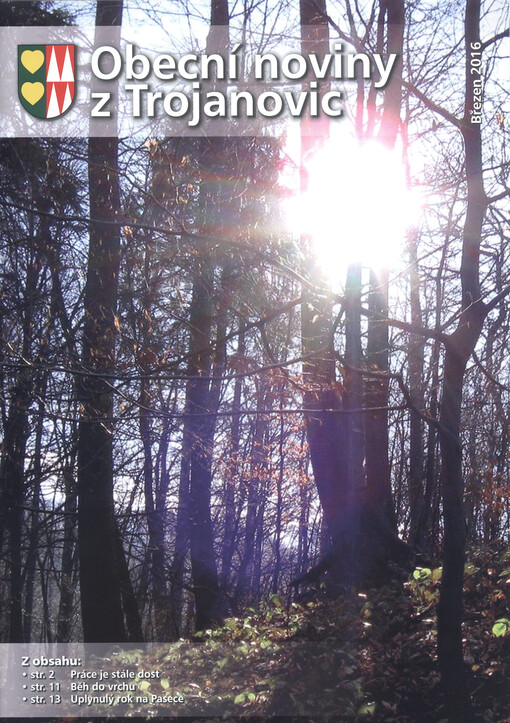 Obecní noviny z Trojanovic