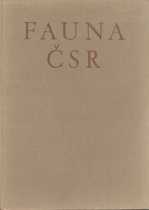 Fauna ČSR. Svazek 4, Kovaříkovití - elateridae (řád: brouci - coleoptera)