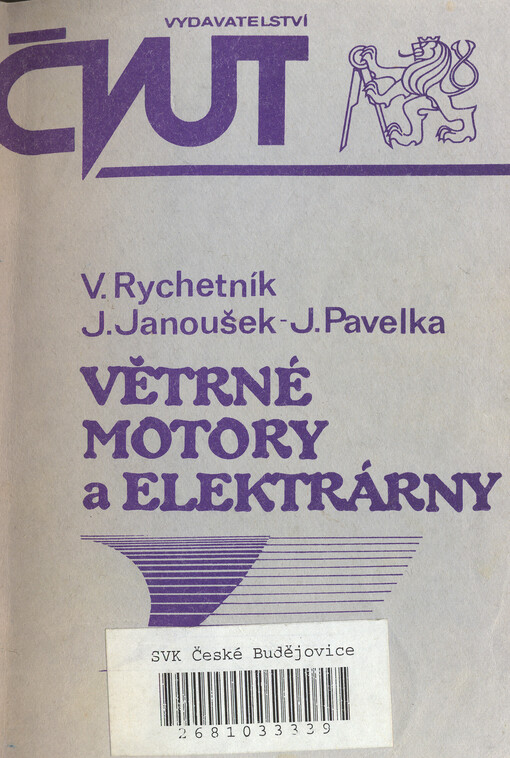 Větrné motory a elektrárny