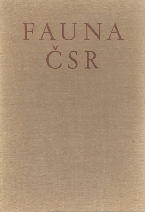 Fauna ČSR.Sv. 5,Tesaříkovití - Cerambycidae