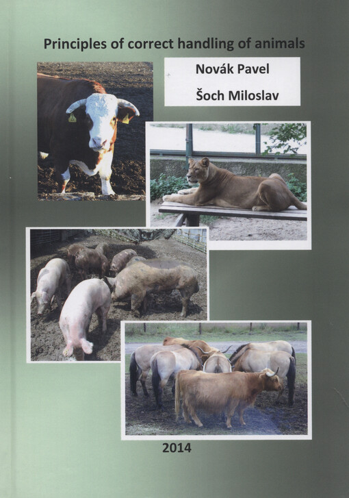Principles of correct handling of animals