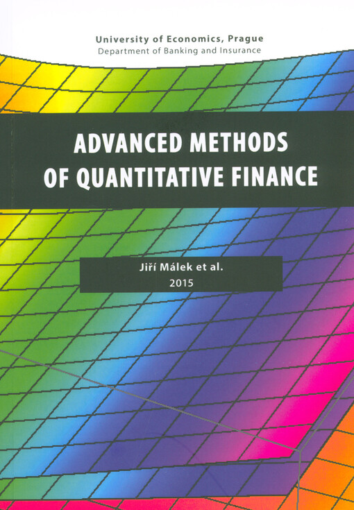 Advanced Methods of Quantitative Finance