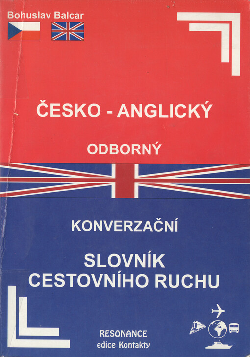 Česko-anglický odborný konverzační slovník cestovního ruchu